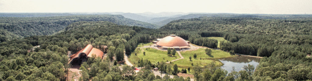 aerial view of land